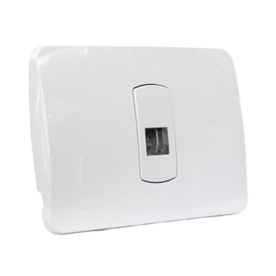 Toma Telefonica RJ11 Miluz Armada Blanco Schneider