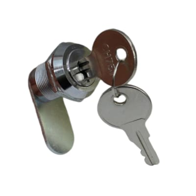 Chapa Guantera Metal 2 llaves 20mm