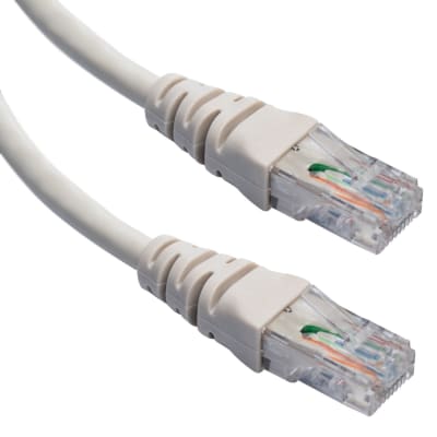Patch cord cat5e x 1 mts gris aw1