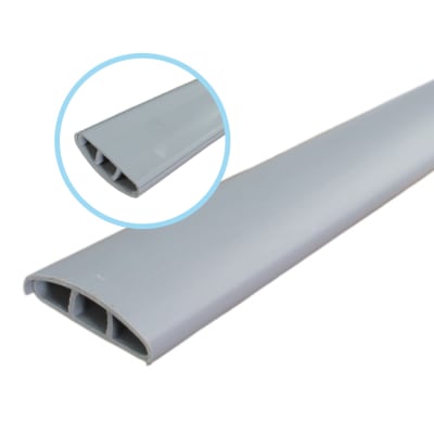 Bandeja Piso PVC 48x13 2Mts C/Tabique Gris KALOP1