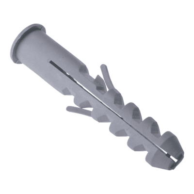 Tarugo nylon 6mm plástico con tope bolsa 1000 unidades1