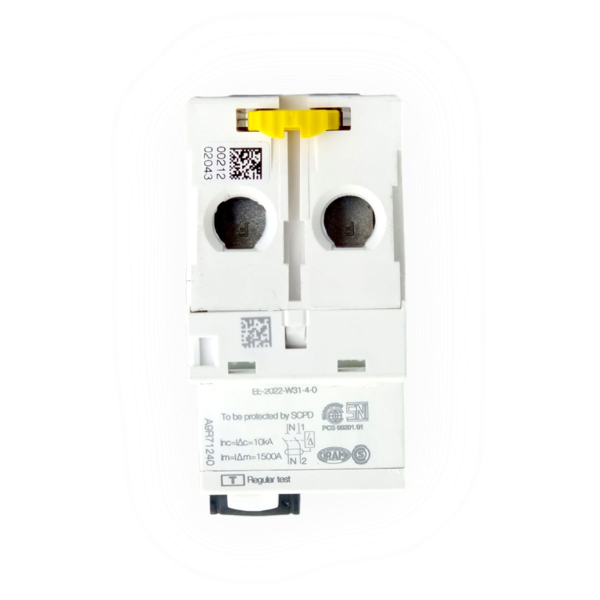 Disjoncteur Différentiel 4P 40A 30mA - Protection Fuite à Terre, Gamme Acti 9, Pour Tableau électrique