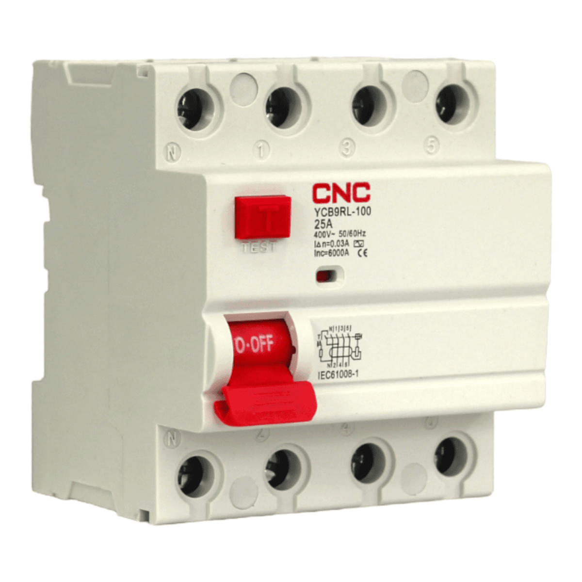 4mama　9/18 Diferencial 4 x 40A 30mA 6kA CNC | Ferrelectrica Materiales Electricos