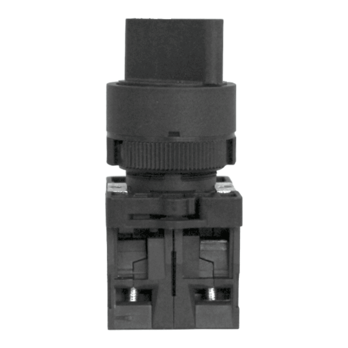 Selector 2 Posiciones PVC Con Retorno 22mm 1 Nc + 1 No 10a