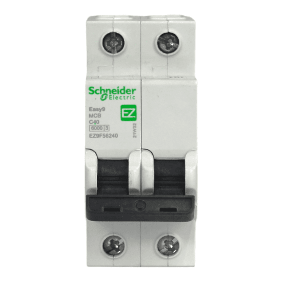 Automático 2x40A 6kA Curva C 230/400V Easy9 Schneider