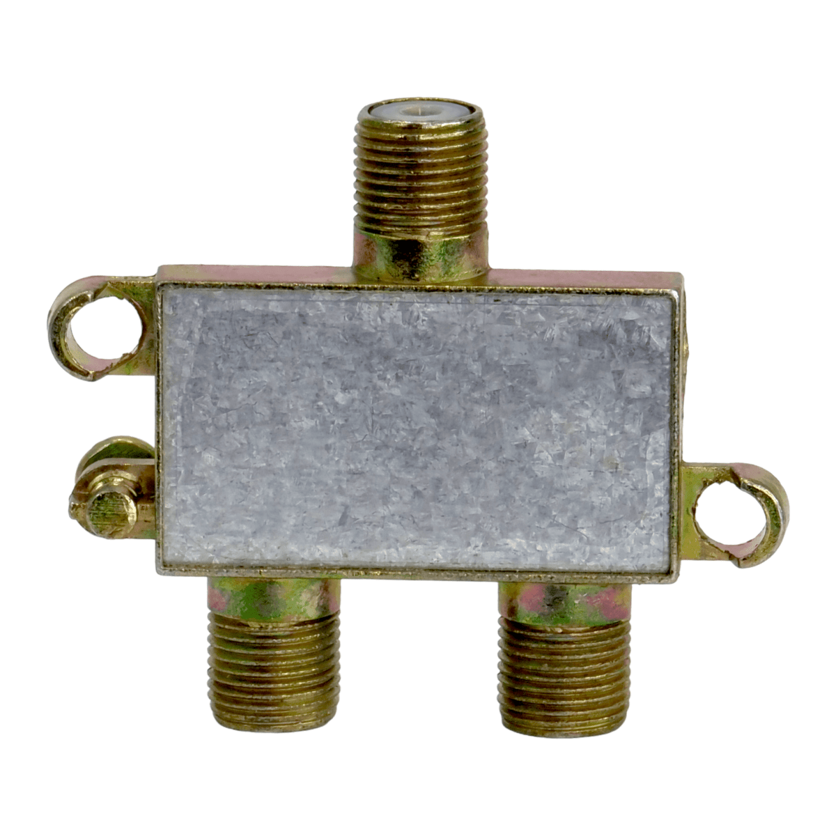 Splitter TV Coaxial T 2 Voies - Mâle Vers 2 Femelles, Pour Antenne TNT/Décodeurs