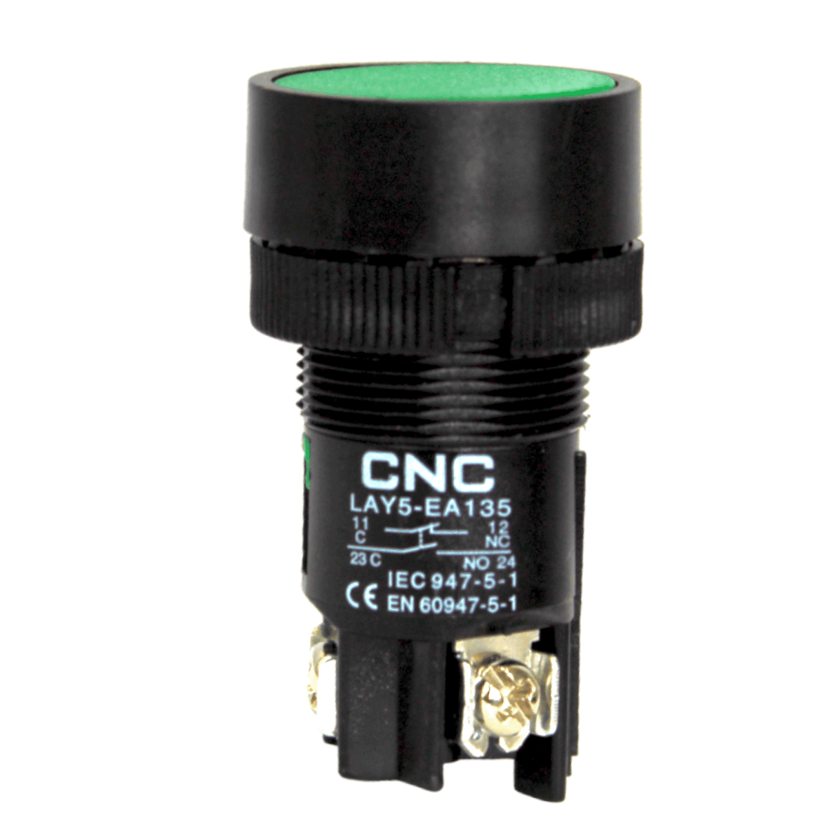 Botón Pulsador PVC 22mm 1nc 1no 3 Pines Pvc | Ferrelectrica SPA