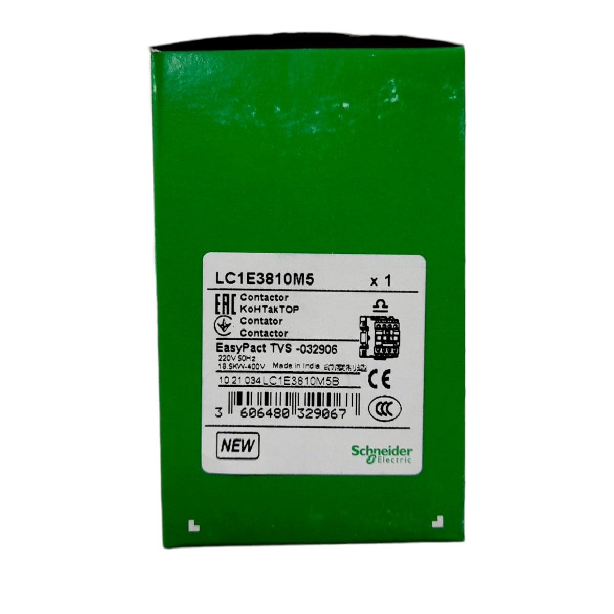 Contactor 3 Polos 38A 220v 50hz LC1E3810M5 SCHNEIDER | Ferrelectrica ...