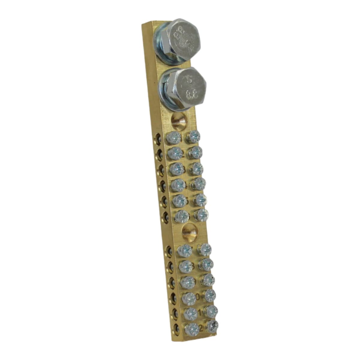 Barra Terminal Bronce Desnudo Doble 12x2 | Ferrelectrica Materiales ...