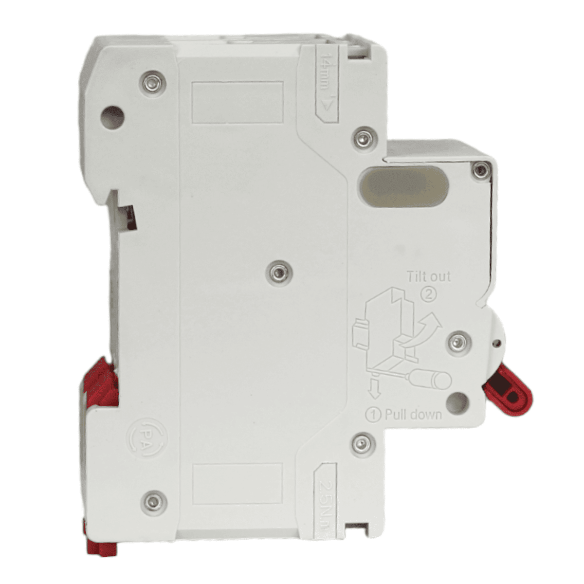 Commutateur Modulaire 2P 32A I-0-II Hager - Commutation Fiable Haut/Bas