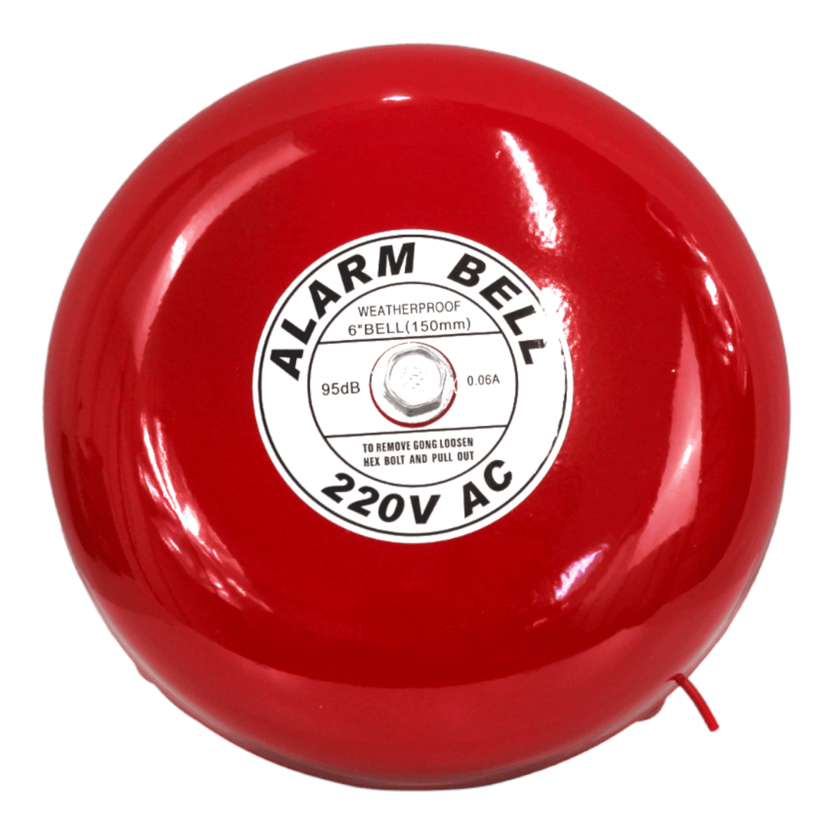 Campanilla Roja 200mm 220v 97dB | Ferrelectrica SPA