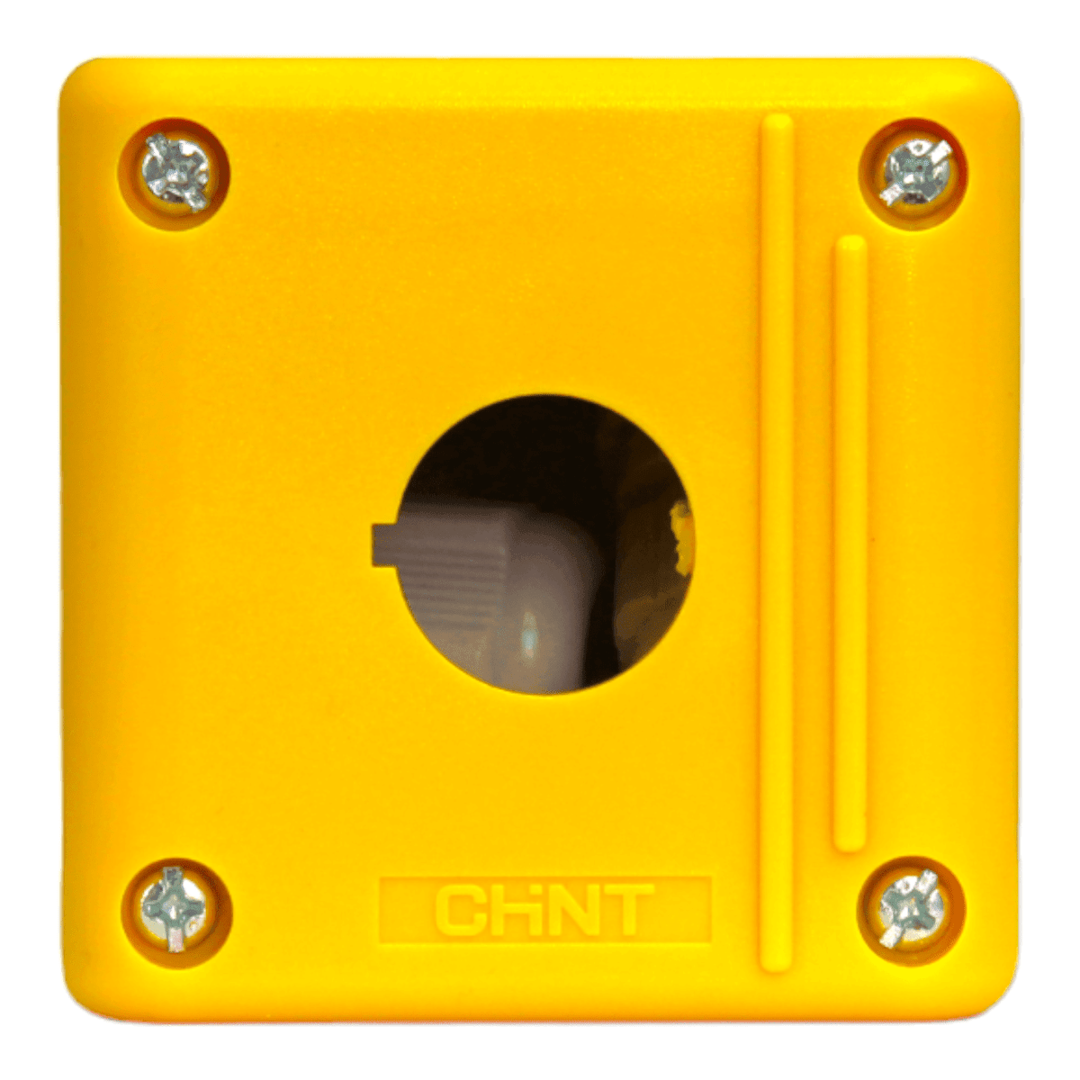 ぺぺ1 Caja 1 Perforacion PVC Autoextinguible IP54 Amarillo Chint