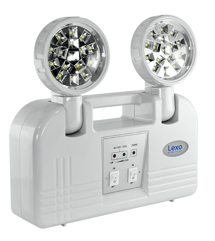 Luz De Emergencia LED IVERLUX Esera 80 Lúmenes - Autonomía 1 Hora, Batería Ni-Cd, Modelo ES0600011L