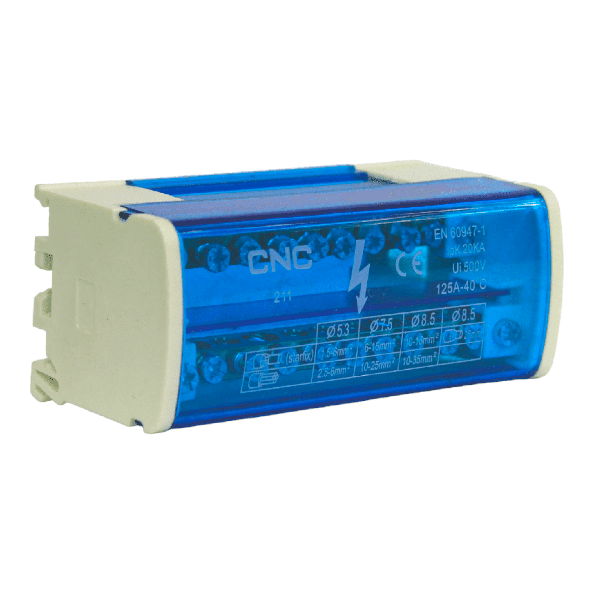 Repartidor Bipolar 2x11 Polos 125A | Ferrelectrica Materiales