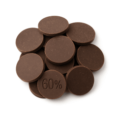 Monedas 60% Cacao Sin Azúcar Neucober