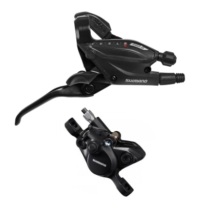 FRENO HIDRAULICO SHIMANO BR-MT 200 CON MANILLA CAMBIO/FRENO 9v INCORPORADA TRASERO *