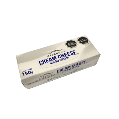 CREAM CHEESE GREEN BAY 24X150GRS