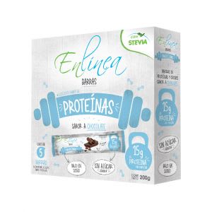 BARRA DE PROTEINA EN LINEA CHOCOLATE 15 UN 200 GRS