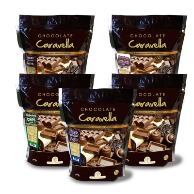 CHOCOLATE NEGRO CARAVELLA 1KG