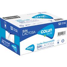 LECHE DESCREMADA SIN LACTOSA 12X1 LT