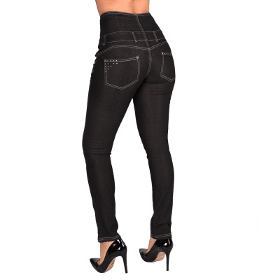Jeans Puzzle Mujer New Madrid Black