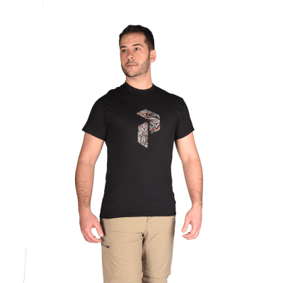 Cotton T-Shirt Peak Performance Hombre Skuruhatt Negro  2