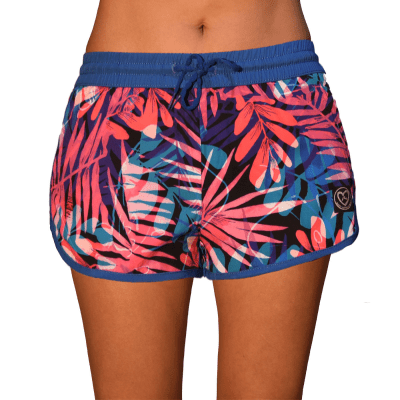 Boardshort Rusty Mujer Peraza Negro Full Print2