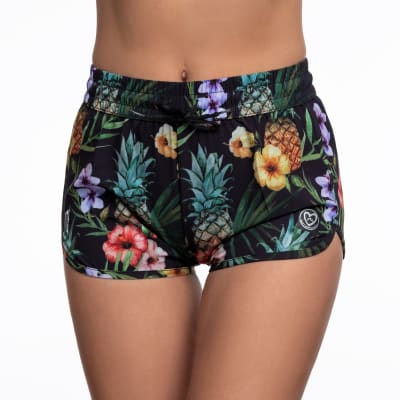 Boardshort Rusty Mujer Heliconia Verde1