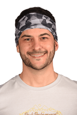 Bandana Rusty Unisex Everglades Grey/Black    1