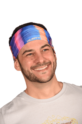 Bandana Rusty Unisex Everglades Red/Blue    1