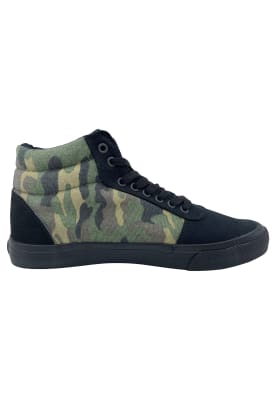 Zapatilla Spitfire Hombre Rails Negro/Camo1