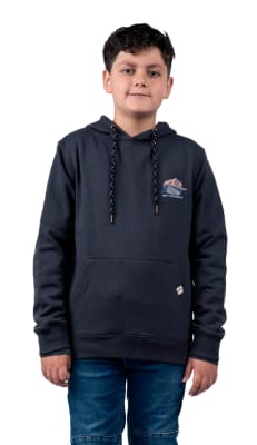 Hoodie Rusty Teen Boy Adams Gris Carbón1
