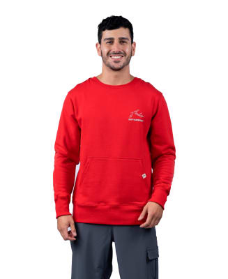 Hoodie Rusty Hombre Nekolny Rojo Tango1
