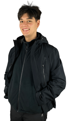 3 En 1 Peak Performance Hombre Nakser Negro