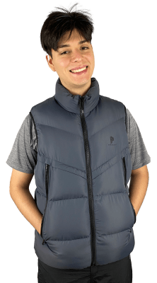 Parka Sin Mangas Peak Performance Hombre Flyg Gris1