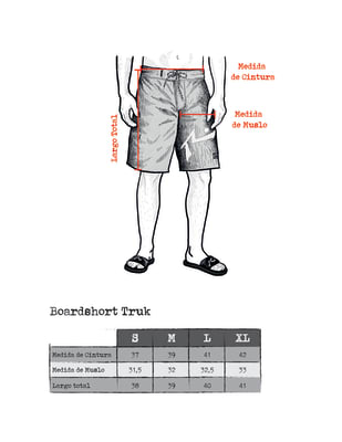 BOARDSHORT TRUNK  RUSTY HOMBRE  LING ORANGE