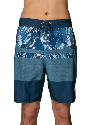 Boardshort Rusty Hombre Bastein Azul Oscuro Full Print1