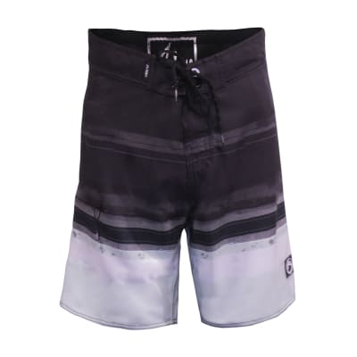 Boardshort Rusty Teen Boy Osborne Negro Full Print 2