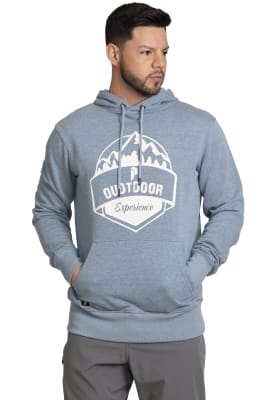 Polerón Peak Performance Hombre Skierfe  Azul Piedra