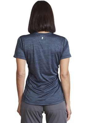 Polera Tech PeakPerformance Mujer Sverige Azul Piedra