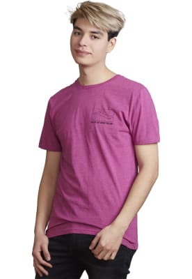Polera Rusty Hombre Tanjung Fucsia