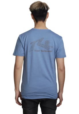 Polera Rusty Hombre Sikombe Azul Acero