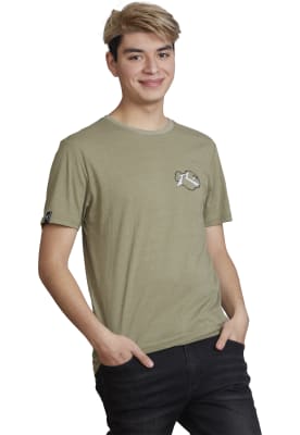 Polera Rusty Hombre Martic Verde Oliva1