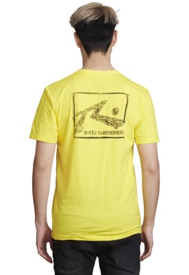 Polera Rusty Hombre Chiwen Amarillo