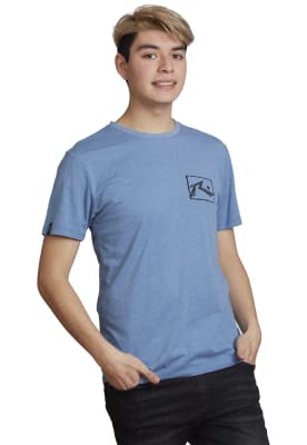 Polera Rusty Hombre Chiwen Azul Acero