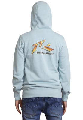 Polerón Cierre Rusty Hombre Botu Azul Oscuro