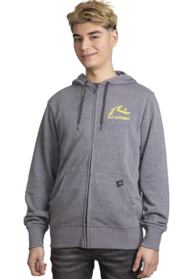 Polerón Cierre Rusty Hombre Groseanu Grafito