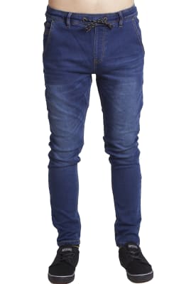 Jogger Jeans Rusty Hombre Hallberg Denim Oscuro