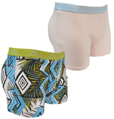 BOXER BI PACK Rusty HOMBRE HIGGS Turquesa / Rosado