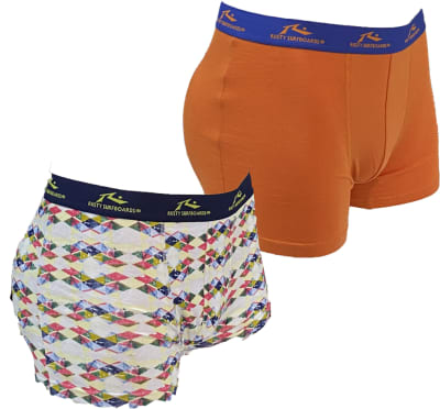 BOXER BI PACK Rusty HOMBRE HIGGS Amarillo / Naranjo